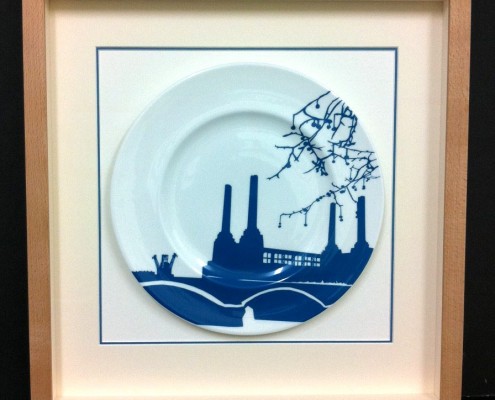 bespoke picture framing 3d objects plate