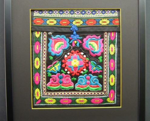 bespoke picture framing 3d objects purse