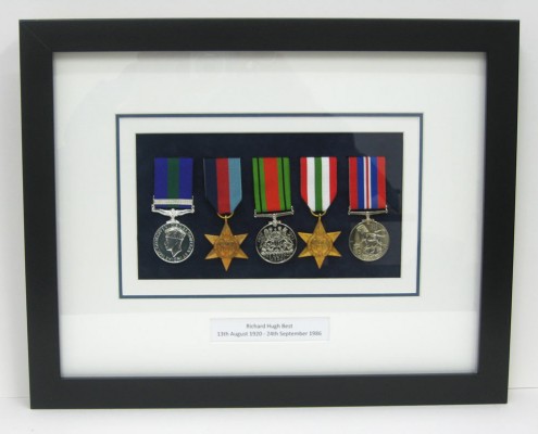 bespoke picture framing 3d objects medal