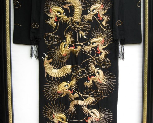 bespoke picture framing 3d objects cultural clothes