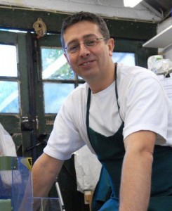 artwork creations supply owner Paul Webb, professional picture framer and picture framing trainer